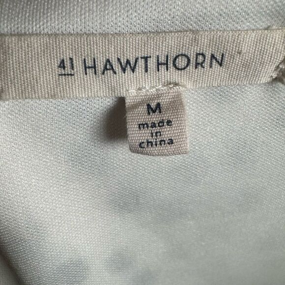 41 Hawthorne black and white sugar polka dot print flowy dress size medium - Picture 5 of 6